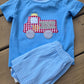 Fire Truck Shorts Set Smock Candy