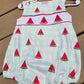 Red Embroidery Watermelon Smocked Boy Romper Honeydew
