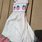 Red Dot Strawberry Embroidery Dress Honeydew