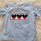 Blue Character French Knot Boy Shirt Honeydew