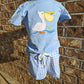 Pelican Applique Collection - Boy Short Set - eta July Boyis
