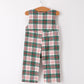 Christmas Plaid Santa Embroidered Boys Jonjon Rylee Faith