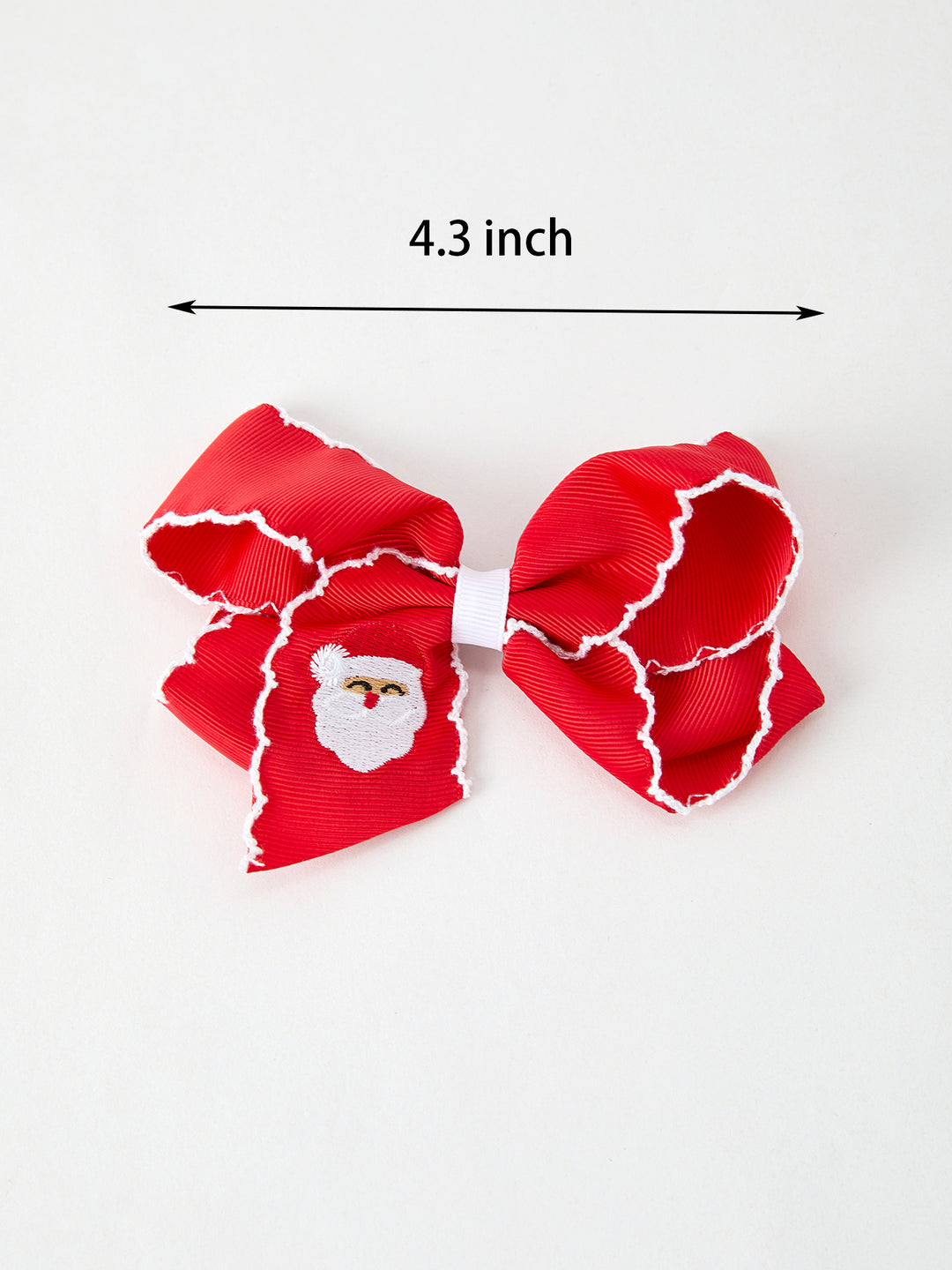 Winter Christmas Santa Hair Clip Rylee Faith