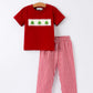 Christmas Tree Plaid Red Boy Set Rylee Faith