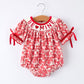 Valentine's Be Mine Girl Romper Rylee Faith
