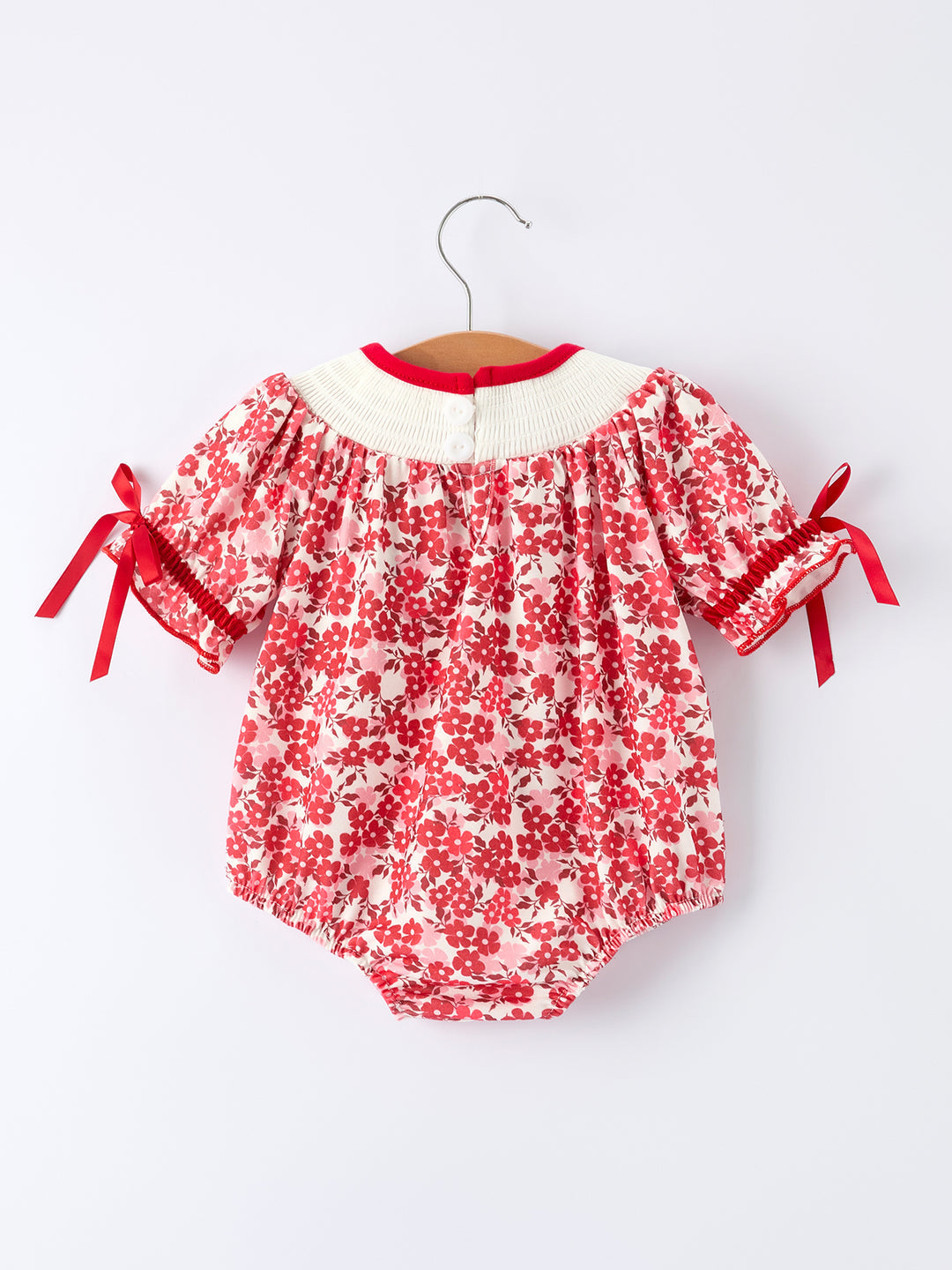 Valentine's Be Mine Girl Romper Rylee Faith