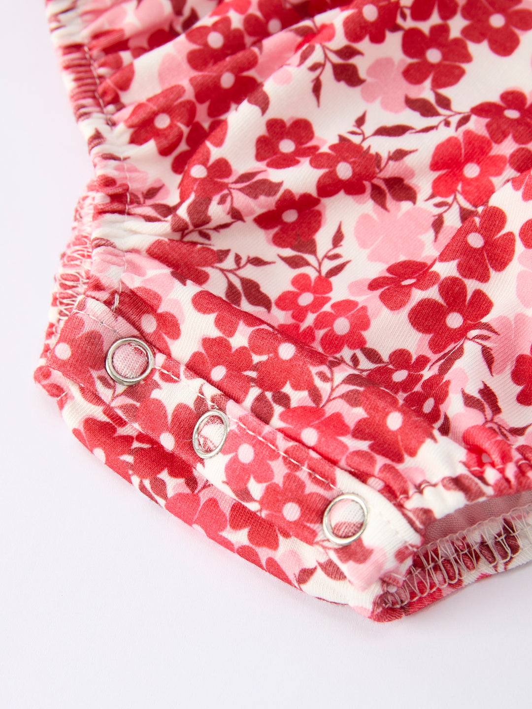 Valentine's Be Mine Girl Romper Rylee Faith