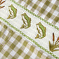 Green Plaid Fish Embroidered Baby Boy Smocked Romper Rylee Faith