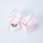Watermelon Embroidered Girls Hairpin 4.3 Inches - Pink Rylee Faith