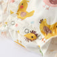 Spring Chick Scallop Short Sleeve Girl Romper Rylee Faith