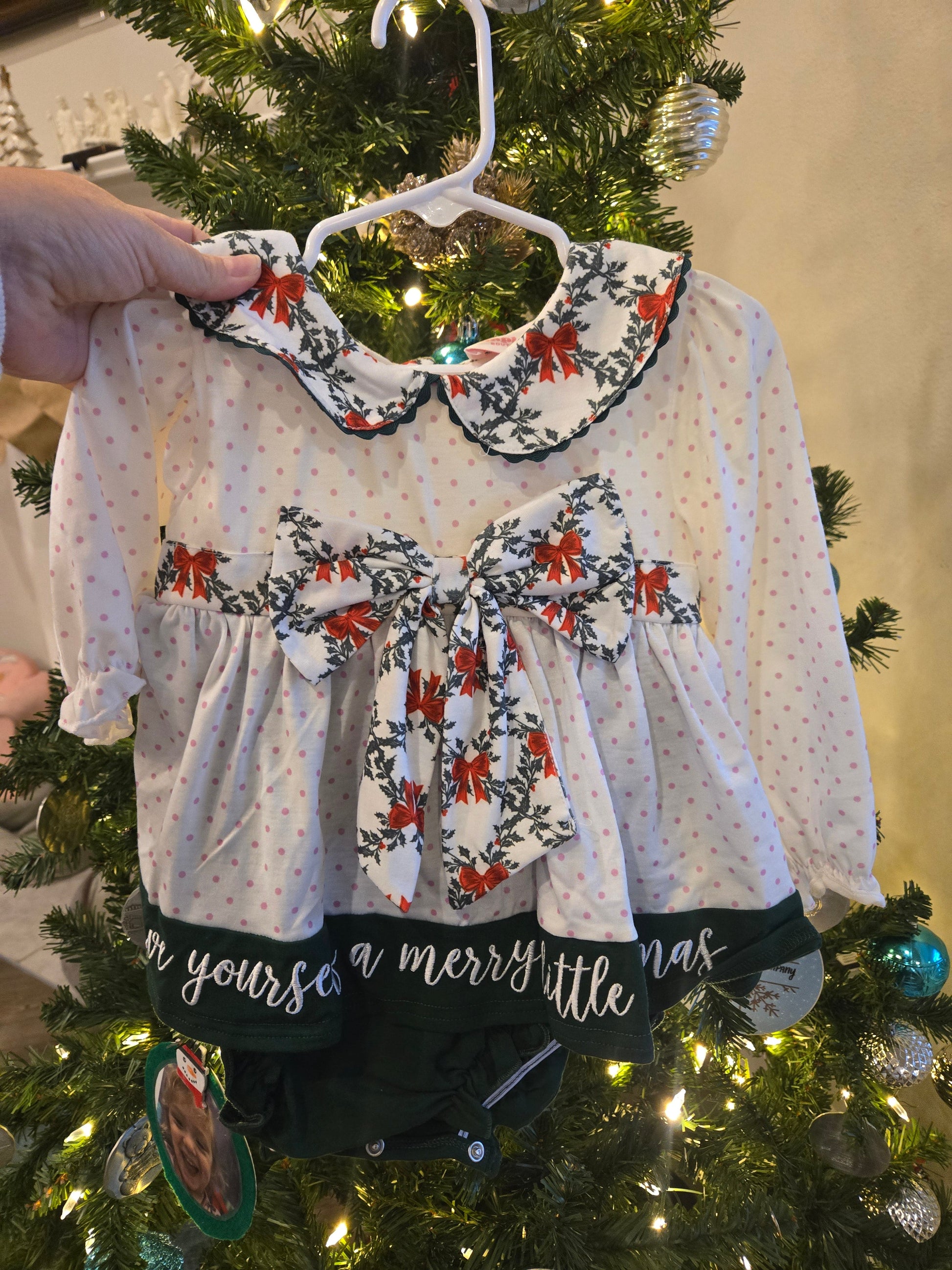 Have Yourself a Merry Little Christmas Romper Simply21