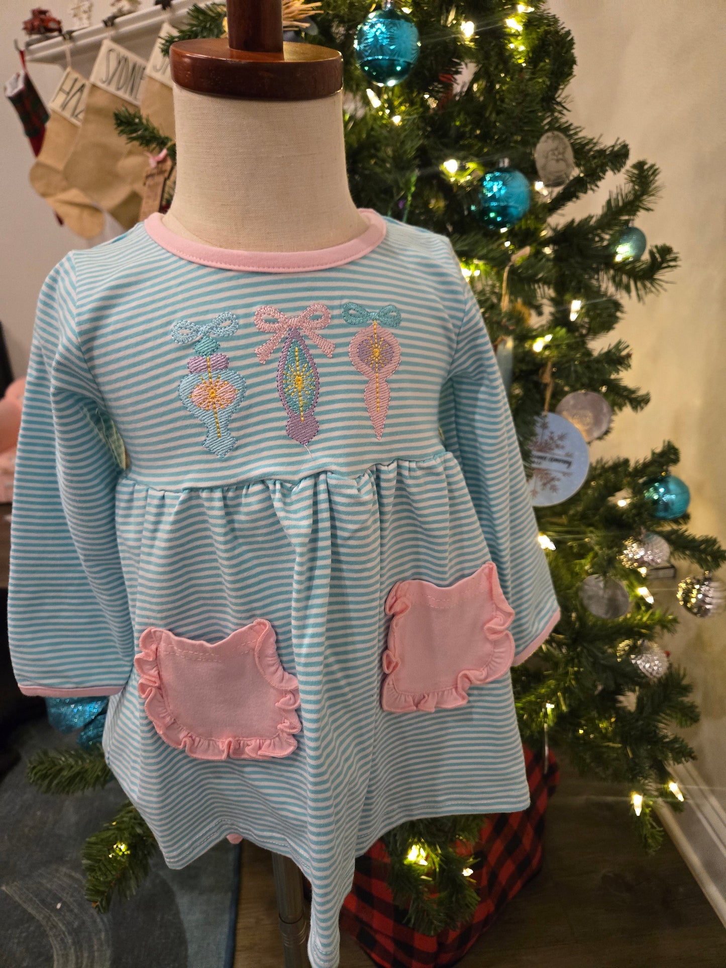 Sugar Plum Bloomer Set Smock Candy