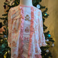 Pink Gingerbread Embroidery Ruffle Girl Bloomer Set Honeydew