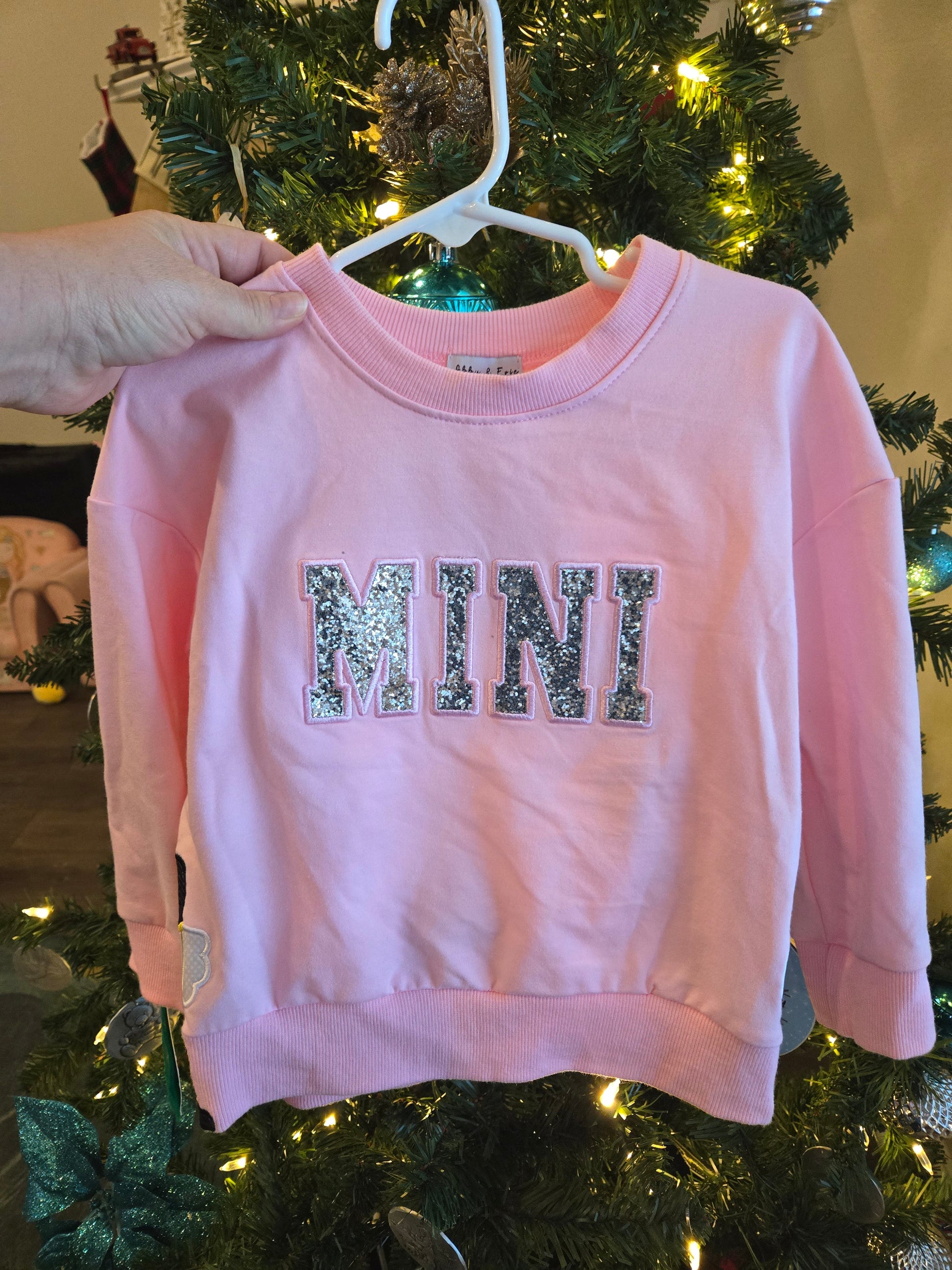 Pink Mini Glitter Nutcracker Bow Top Honeydew