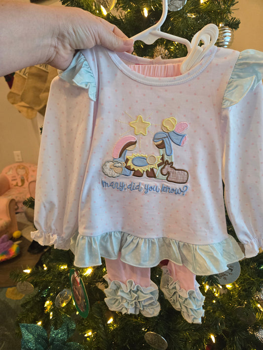 Mary, Did you Know? Pants Set Scout and Holland