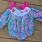 Handsmocked Christmas Paradise Bubble Ambabie