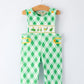 Spring Golf Embroidered Baby Boys Smocked Romper Rylee Faith