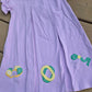 Mardi Gras Pleat Dress Smock Candy