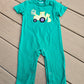 Mardi Gras Construction Romper Smock Candy