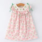 Girls Watermelon Embroidered Smocked Girl Dress Rylee Faith