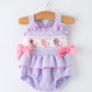 Ocean Fantasy Embroidery Baby Girls Romper Rylee Faith