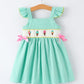 Ice Cream Embroidered Girl Dress Rylee Faith