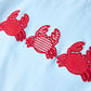 Crab Applique Boy Top and Plaid Shorts Set Rylee Faith