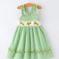 Spring Turtle Smocked Baby Girls Dress Rylee Faith