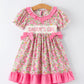 Daddy's Girl Pink Floral Dress Rylee Faith