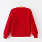 Christmas Candy Cane Merry Knit Sweater Pullover Rylee Faith