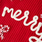 Christmas Candy Cane Merry Knit Sweater Pullover Rylee Faith
