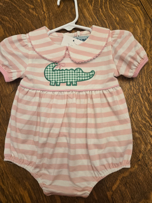 Hazel Blue Pink Later Gator Bubble Posh Petites