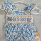 Mama's Bestie Girl Daisy Romper Rylee Faith