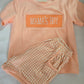 Coral Floral Mama's Boy Hand Smocked Boy Short Set - Premium Collection Ambabie
