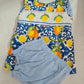 Lemon Smocked Ruffle Bloomer Set Bow Back Honeydew