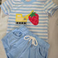Striped Excavator Strawberry Boy Set Boyis