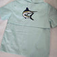 Marlin Fishing Blue Shirt Posh Petites