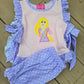 Purple Character 1 Girl Bloomer Set Scout and Holland