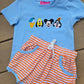 Blue character 22 Boy Short Set Scout and Holland