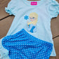 Blue Character 4 Girl Shorts Set Scout and Holland