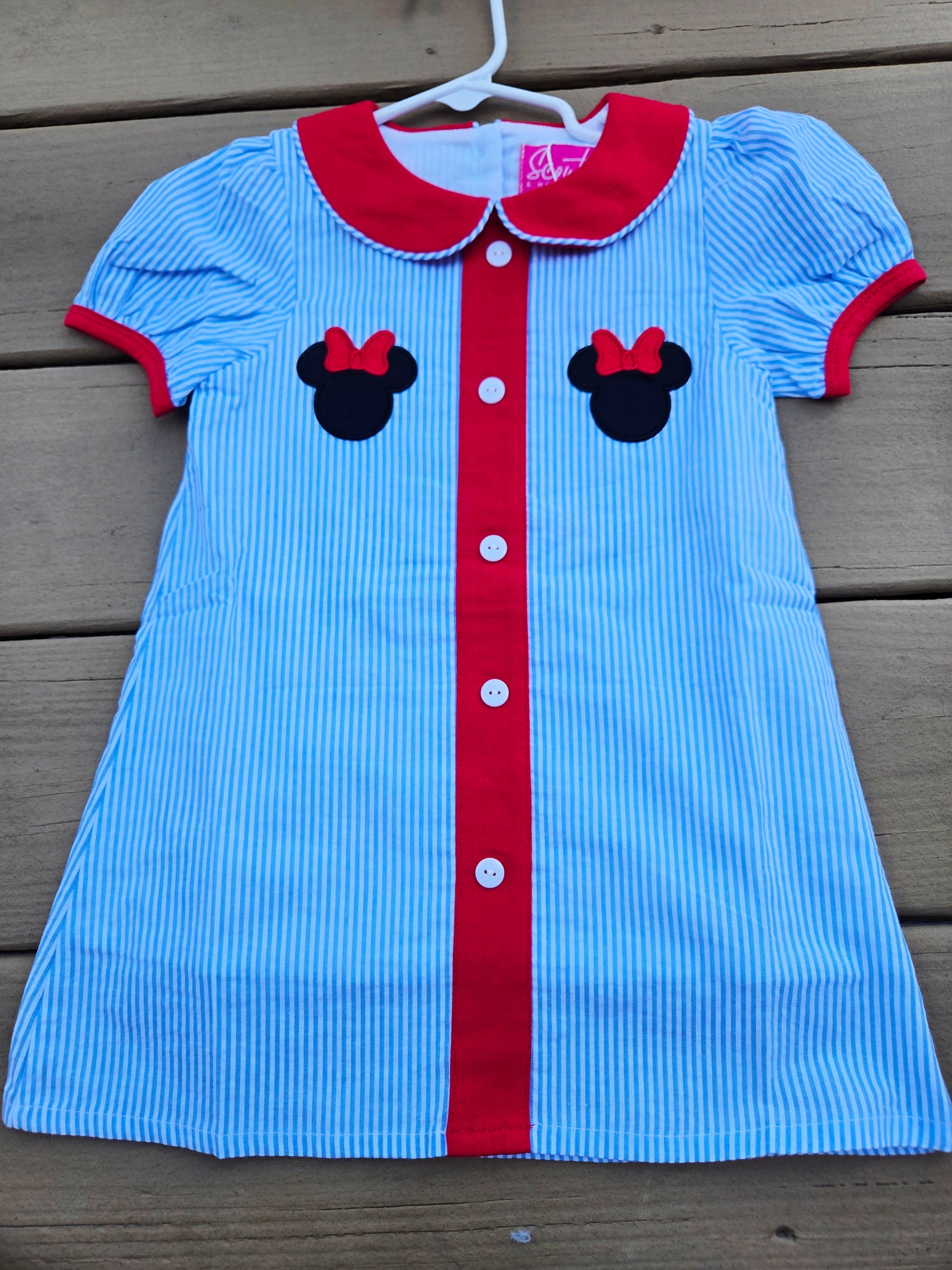 Red Character 10 Girl Dress Scout and Holland