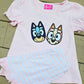 Pink Character 9 Girl Shorts Set Scout and Holland