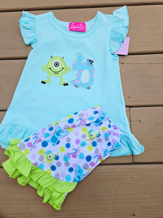 Mint character 24 Girl Two Piece Short Set Scout and Holland