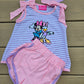 Pink Striped Character 27 Girl Shorts Set Scout and Holland