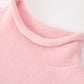 Christmas Pink Candy Cane Bow Mockneck Girl Sweater Pullover Rylee Faith