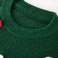 Christmas Green Joy Candy Cane Bow Girl Sweater Pullover Rylee Faith