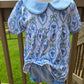 Charlotte Vintage Blue Coquette Bloomer Set Boyis