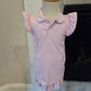 Pink Active Ruffle Skort Set Honeydew