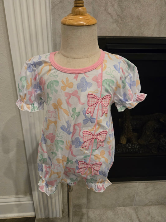 Rainbow Coquette Romper Scout and Holland
