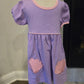 Purple and Pink Seashell Dress Scout and Holland